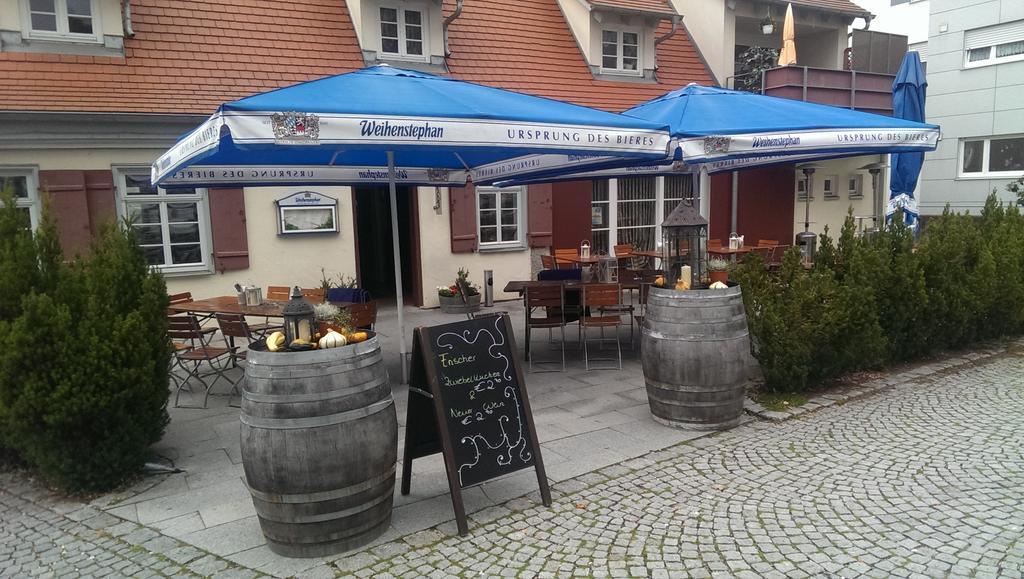Pension Webstuhl Deizisau Buitenkant foto